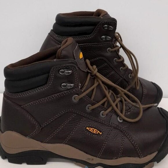 KEEN Santa FE 6" Steel Toe Boots Women's Size 8.5 - Picture 1 of 5
